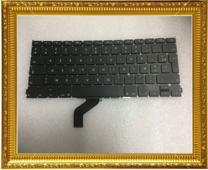 Ноутбук новый A1425 FR Клавиатура для Macbook Pro retina 13 ''A1425 Французская клавиатура с