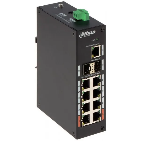 Коммутатор dahua dh-pfs3211-8gt-120 | Компьютеры и офис