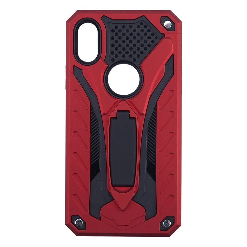 Для iPhone X антиборцовский чехол для телефона Phantom Knight cool 2 в 1 с кронштейном для телефона красные чехлы аксессуары для телефона инструменты