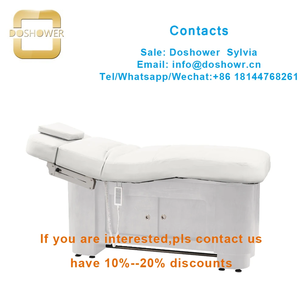 Doshower DS-W1822 salon beauty equipment with facial massage table bed for ceragem price thermal massage bed