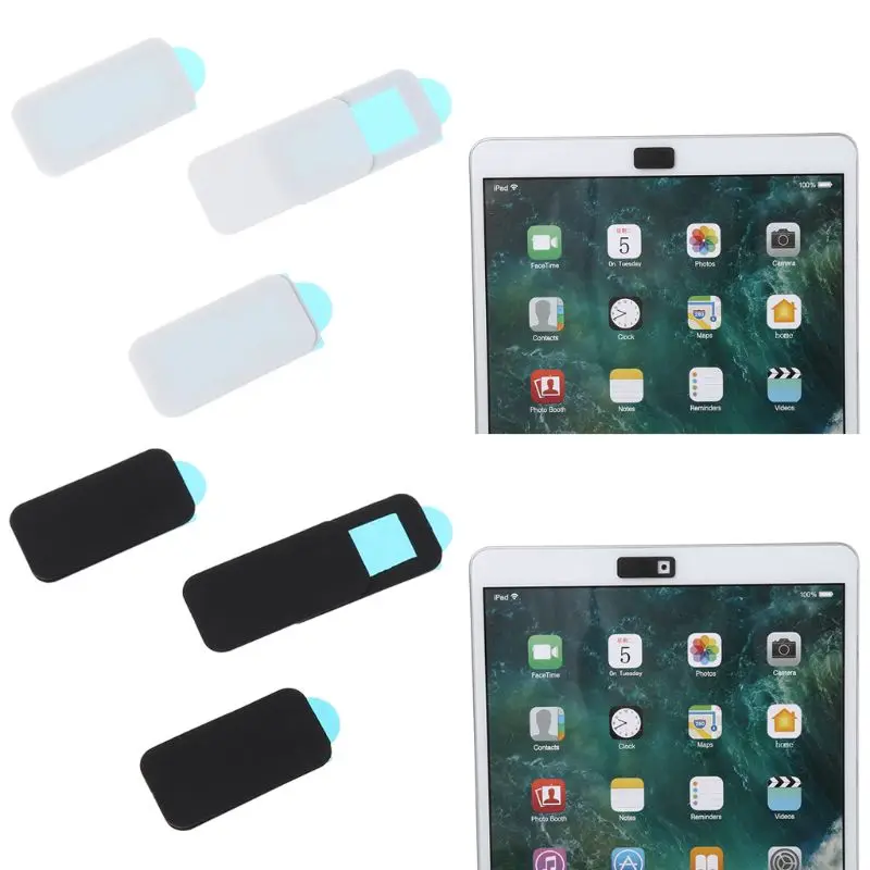 3Pcs 3Pcs WebCam Cover Shutter Slider Camera Cover for Web Cam iPhone iPad Laptops Mobile Phone Lens Privacy Shield Sticker