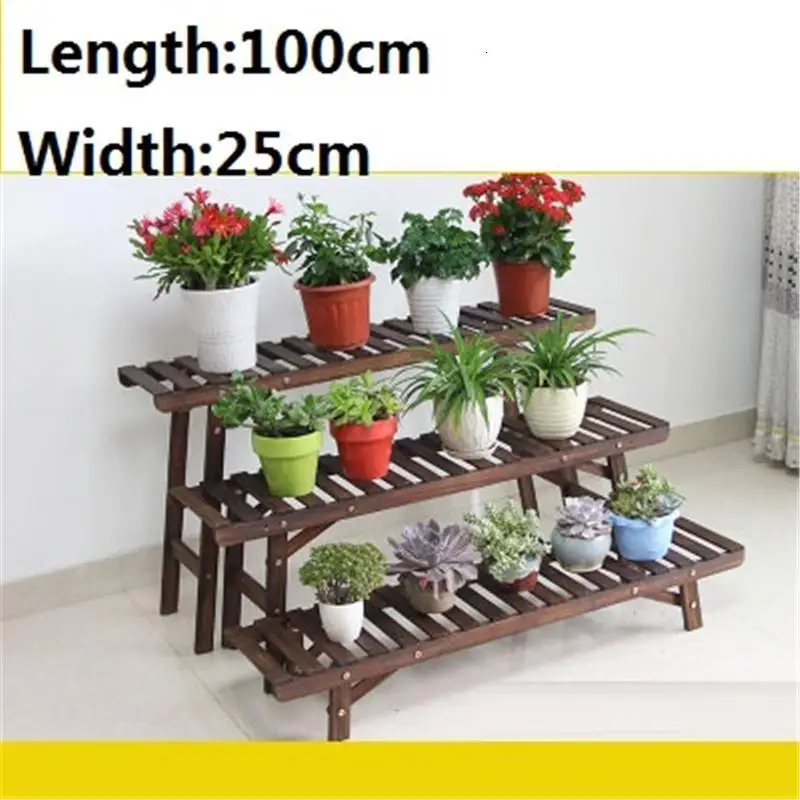 Флорес для Escalera Decorativa Madera гостиная Крытый горшок Stojak Na Kwiaty Dekoration открытый цветок стенд завод полка - Цвет: Version I