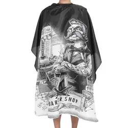 Waterproof Hairdressing Salon Cloth Barber Cape Gown Anti-static Barber Wrap 150*135cm Hair Styling Apron Tattoo Supplies Capes