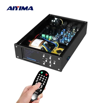 

AIYIMA Hifi Lossless Digital Decoding AK4495SEQ MP3 Decoder Audio AC220V Support DSD Color LCD Screen DIY Sound Home Theater