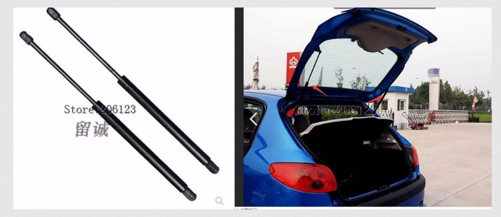 2PCS For Peugeot 206 1998 1999 2000 2001 2002 2003 2004 2005 2006 2007 Rear Tailgate Gas Struts Spring Boot holders | Автомобили и