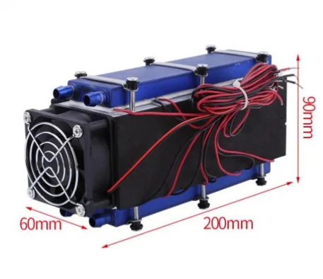 DC 12V 576W 8-чип TEC1-12706 DIY термоэлектрический радиатор охлаждения воздуха охлаждающее устройство инструмент