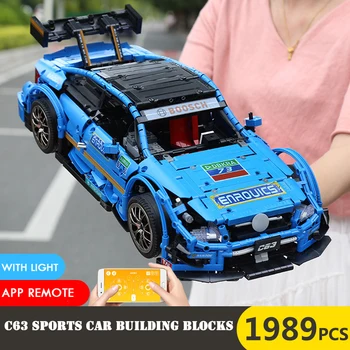

Technic series super racing Sport car MOC-6687 MOC-6688 Mercedes-Benz C63 DTM car building blocks bricks toys for kids gifts