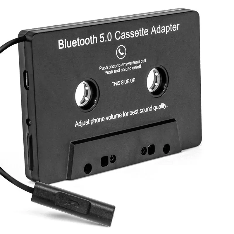 Reshow Adaptateur Cassette pour Voitures Écoutez des Smartphones Convertisseur Vintage/Musique Rétro des lecteurs MP3 ou Un Walkman dans Un Lecteur Cassettes de véhicule Standard 