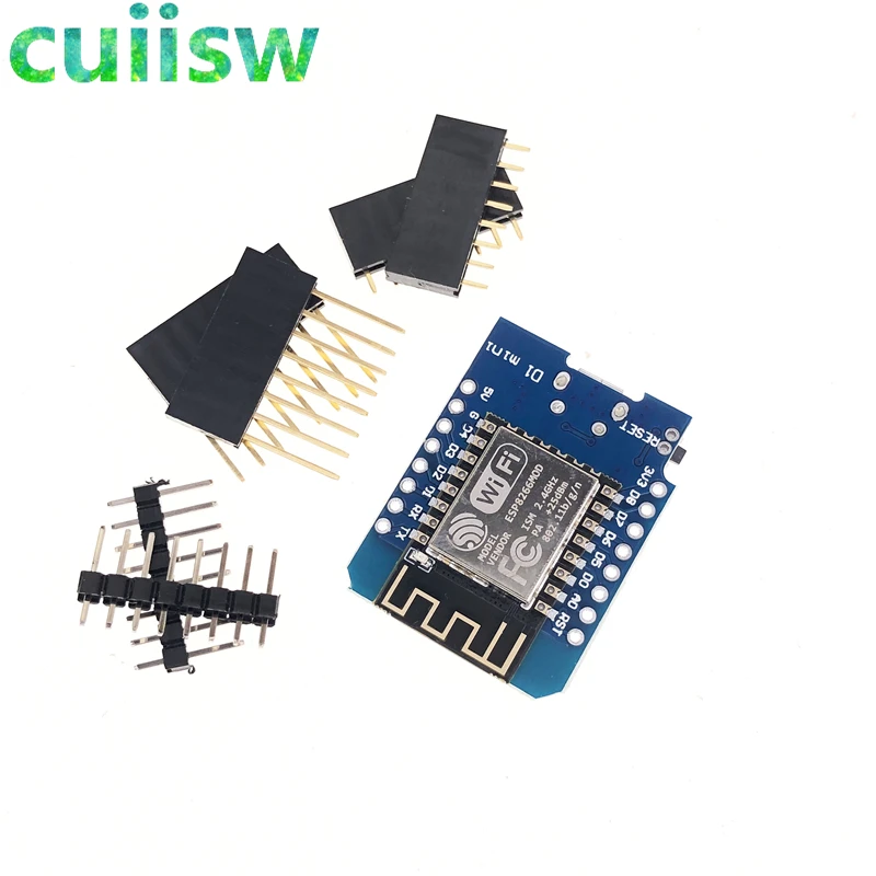 10 шт. D1 mini - Mini NodeMcu 4 м байты Lua WIFI Интернет вещей макетная плата на основе ESP8266 от WeMos