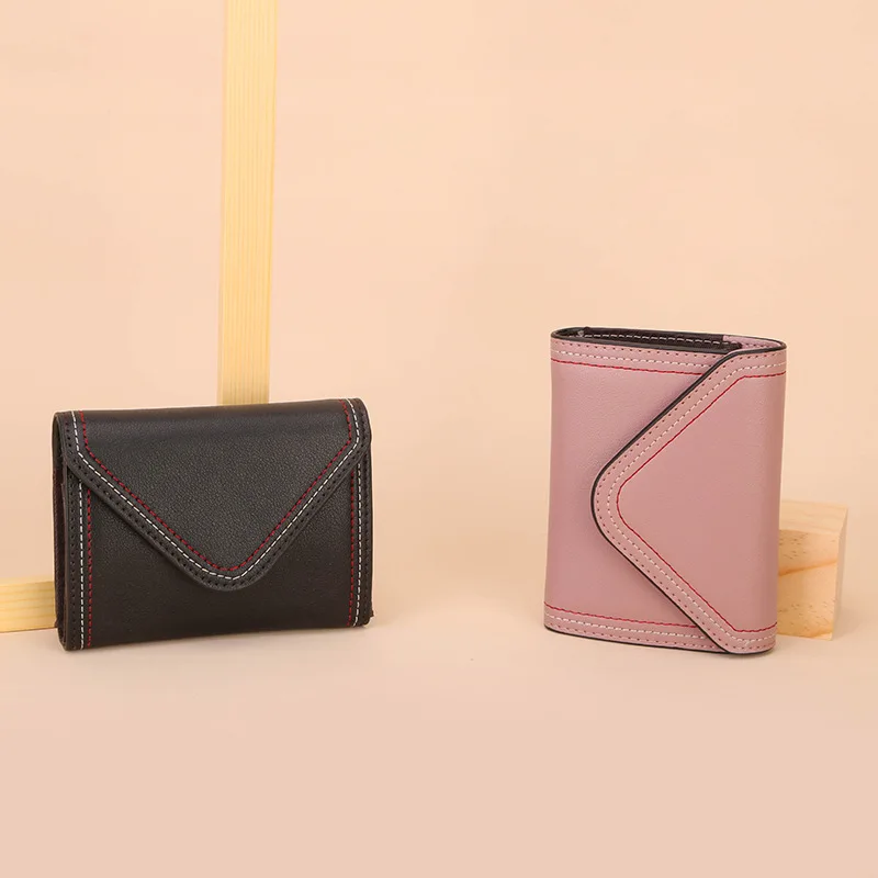 

Place of Origin New Style Organ Women's Genuine Leather Korean-style Card Bit More Fashion Large Capacity Gift Wallet