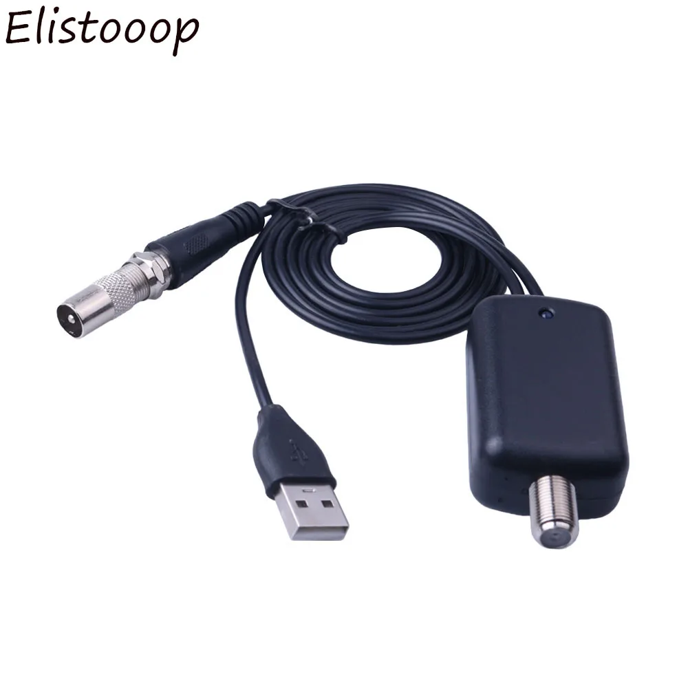Elistooop низкий уровень шума Простая установка HD ТВ Антенна Усилитель сигнала Усилитель антенны адаптер для оптовика