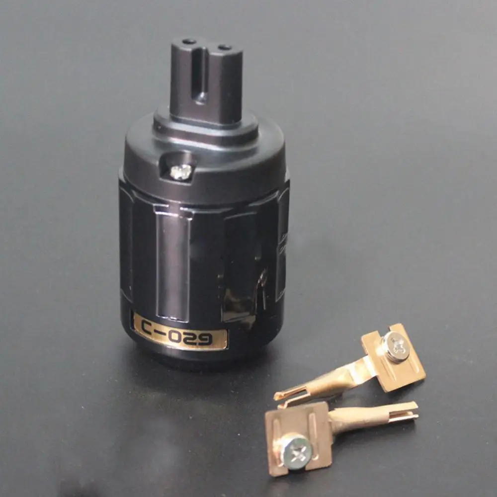 Haldane HIFI позолоченный C-079 Рисунок 8 IEC C7 разъем IEC женский Электрический разъем адаптер разъем аудио кабель питания