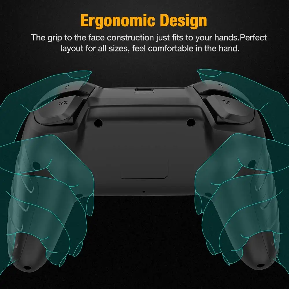 Для Switch Pro беспроводной проводной контроллер Bluetooth геймпад с функцией NFC для nintendo Switch видеоигр