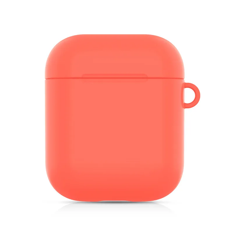 Watermelon Red ТПУ чехол для Apple Airpods противоударный чехол для Apple AirPods 2 и 1 кожухи головных телефонов Air Pods защитный чехол - Цвет: Watermelon Red