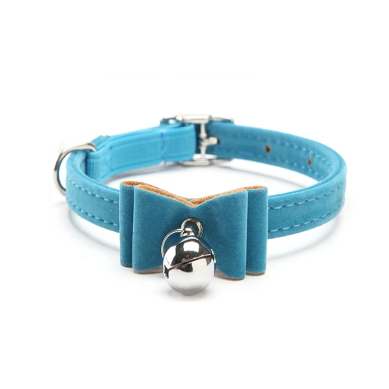 Ошейник для питомцев милое ожерелье с бантом кошек щенков собак эластичный