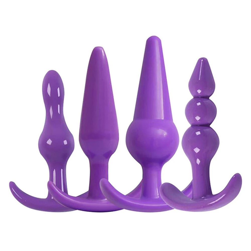 Plug anale in silicone per uomo e donna giocattolo sessuale_voghion.com