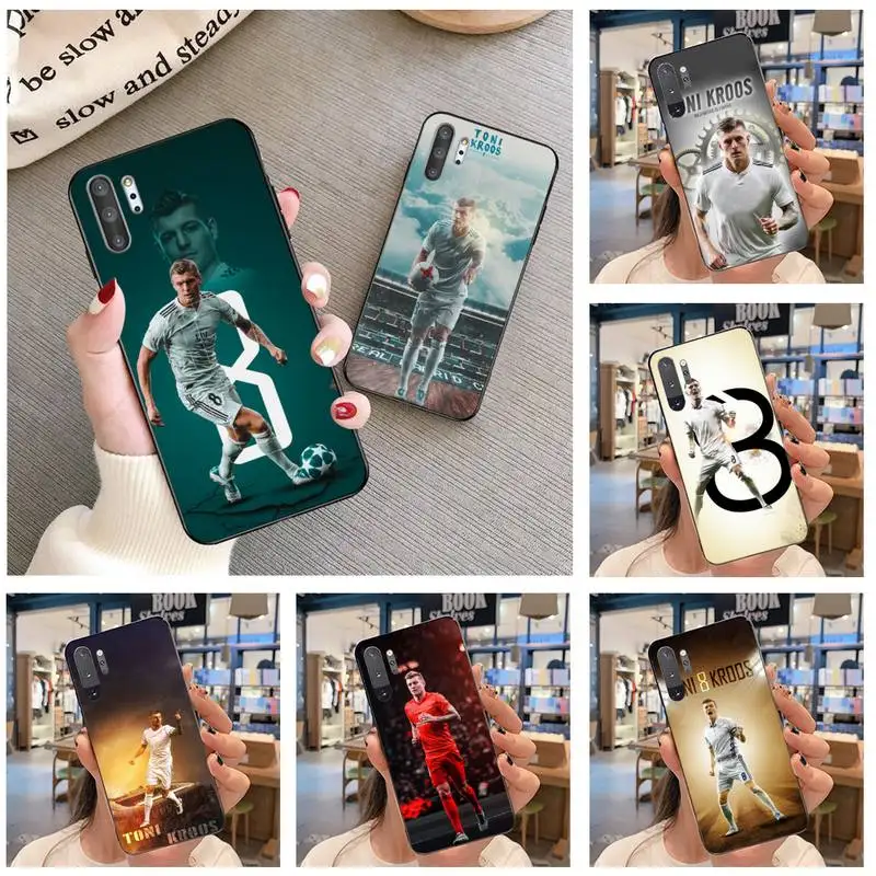 Чехол для телефона USAKPGRT с изображением футбола Тони Кросса Samsung Galaxy Note20 ultra 7 8 9 10