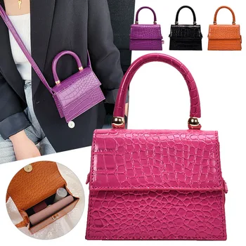 

Mini Stone Pattern Totes For Women 2020 Crossbody Shoulder Messenger Handbags Lady Travel Cross Body Bag Purses