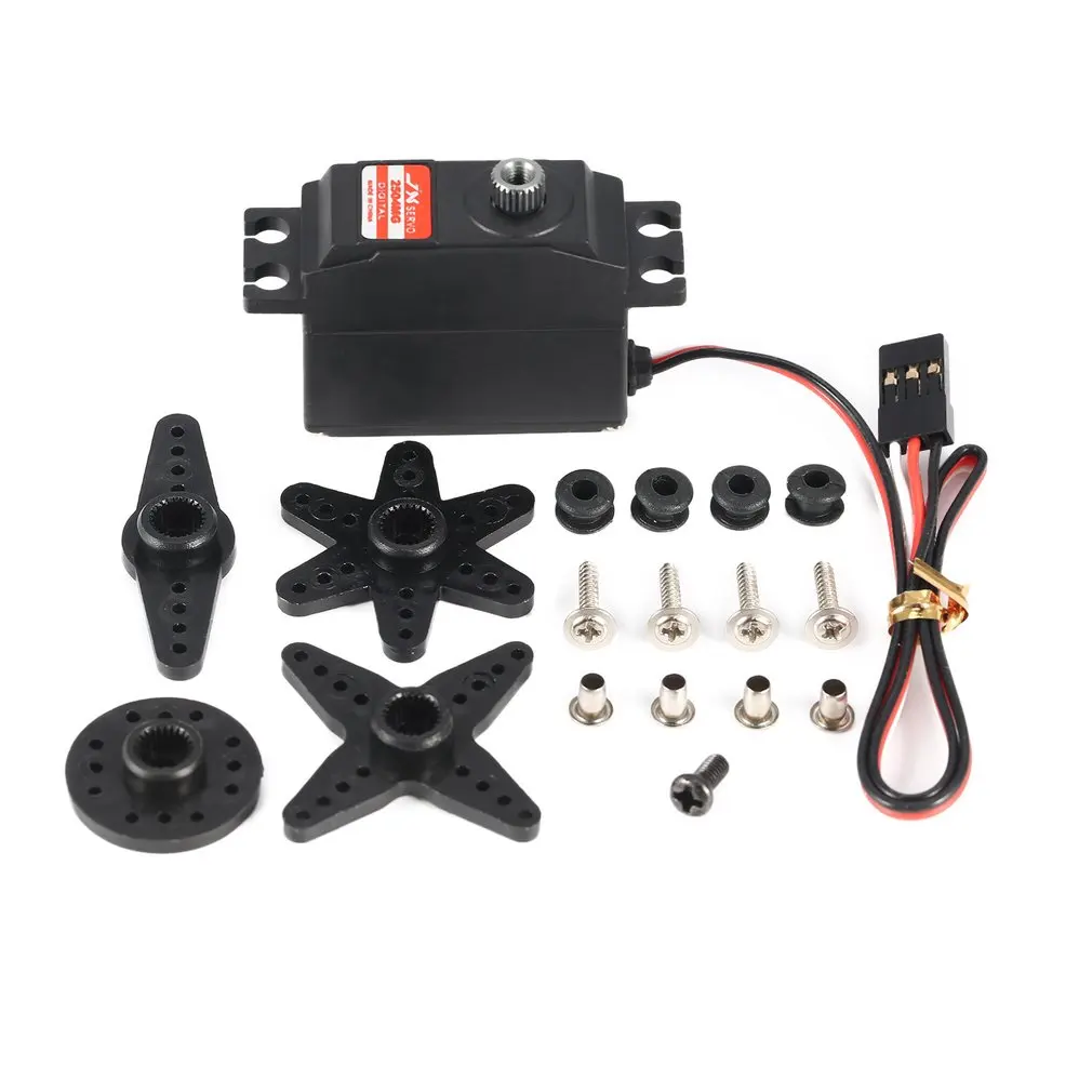 JX PDI-2504MG 4 8 V-6 V 4KG металлическая Шестерня цифровой сердечник сервопривод для RC 450 500
