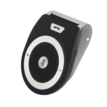 

Handsfree Bluetooth Car Kit Noise Cancelling Bluetooth V4.1 Receiver Car Speakerphone Multipoint Clip Sun Visor For Two Phones