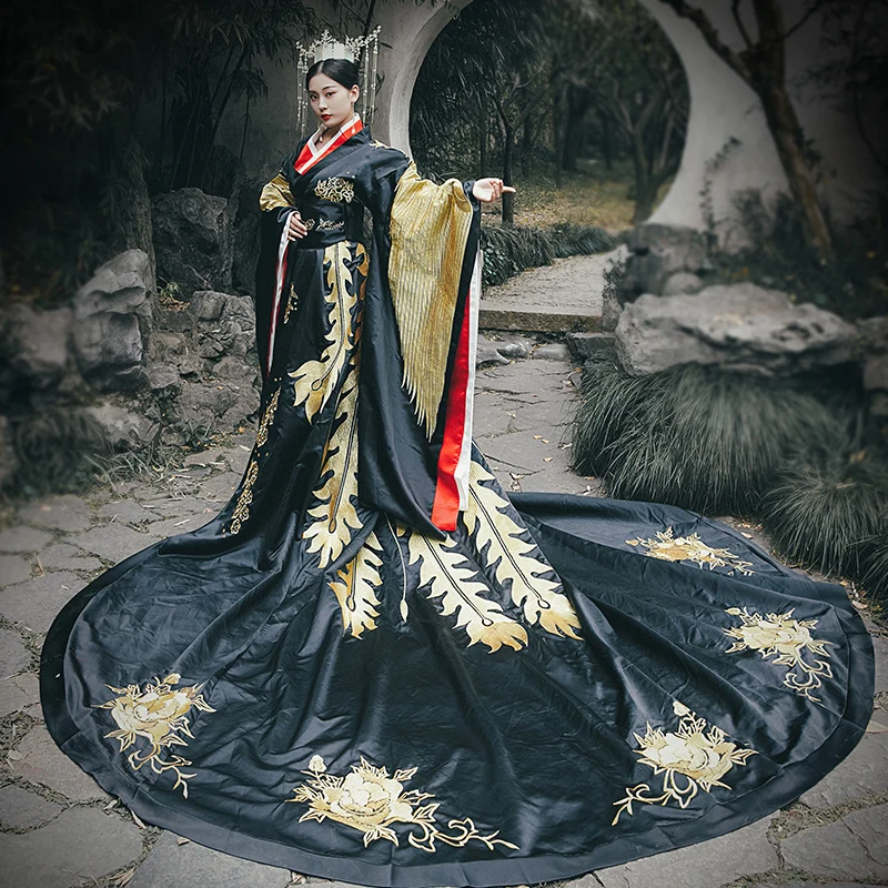 Hanfu женское платье для костюмированной вечеринки классическое длинное королевы