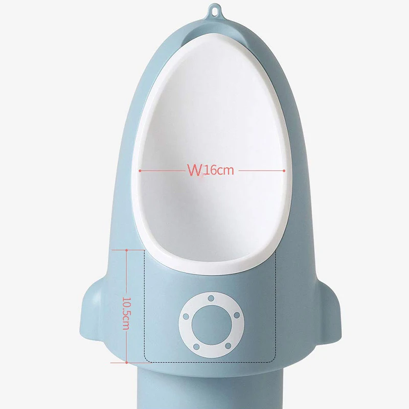 Rocket Boy Adjustable Urinal Toilet Trainer Wall-Mounted Urinal Baby Portable Toilet Toilet Potty Urinal