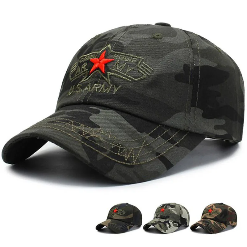 T-MAC, летняя камуфляжная бейсболка для мужчин и женщин, хлопковые регулируемые кепки для папы, Повседневная Бейсболка в Звездном стиле