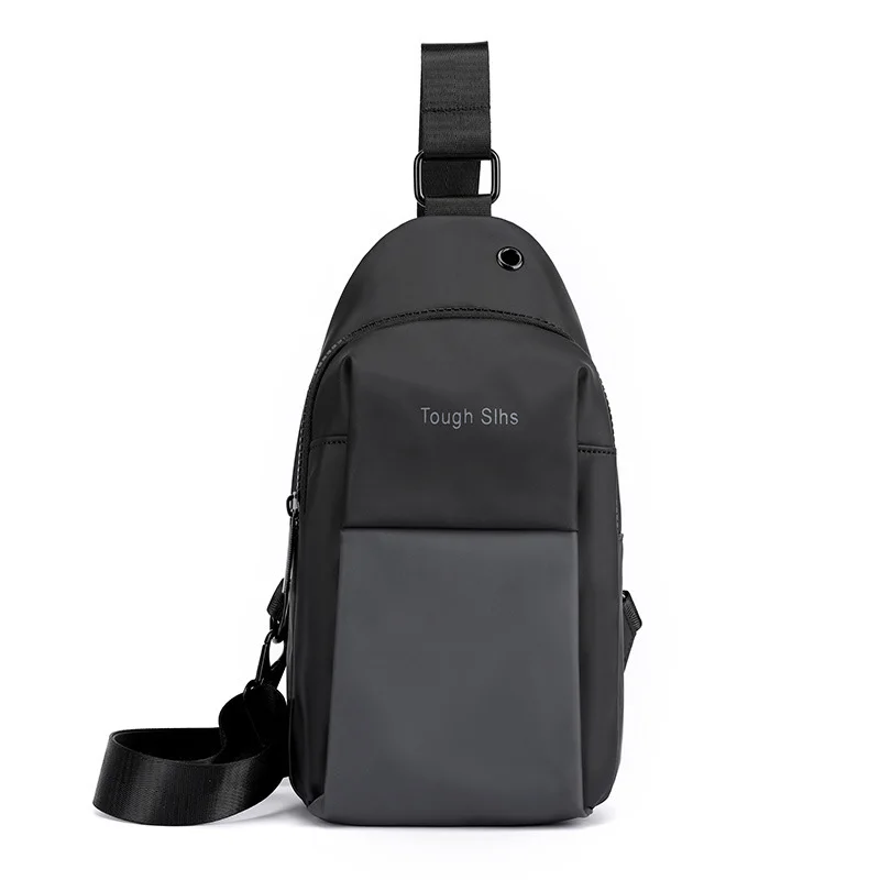 

Нейлоновый Рюкзак-слинг для мужчин, модный ранец через плечо в стиле милитари, нагрудная сумка-мессенджер