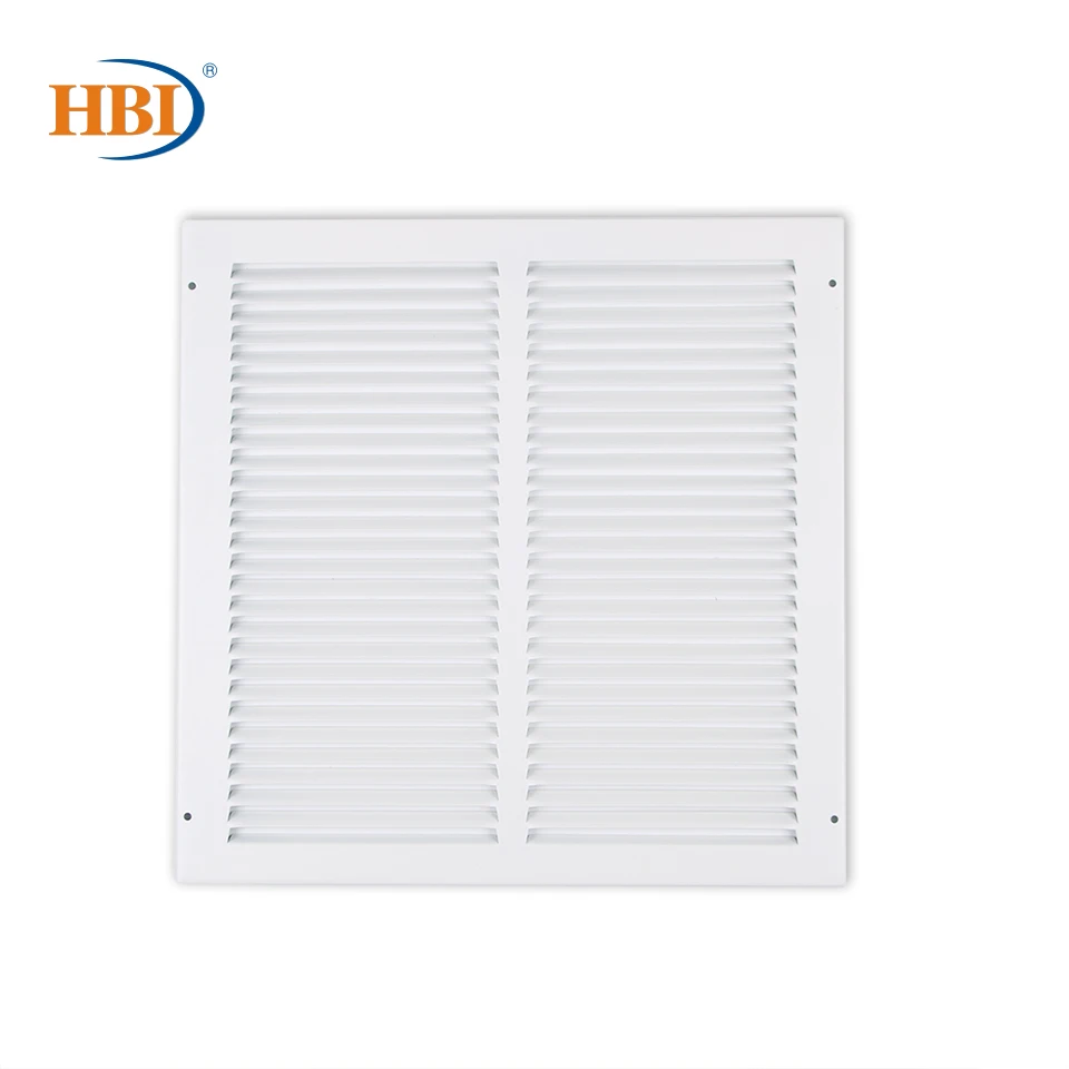 HBI 10 шт W14 &quotxH14" стальные белые готовые возвратные воздушные решетки потолочное