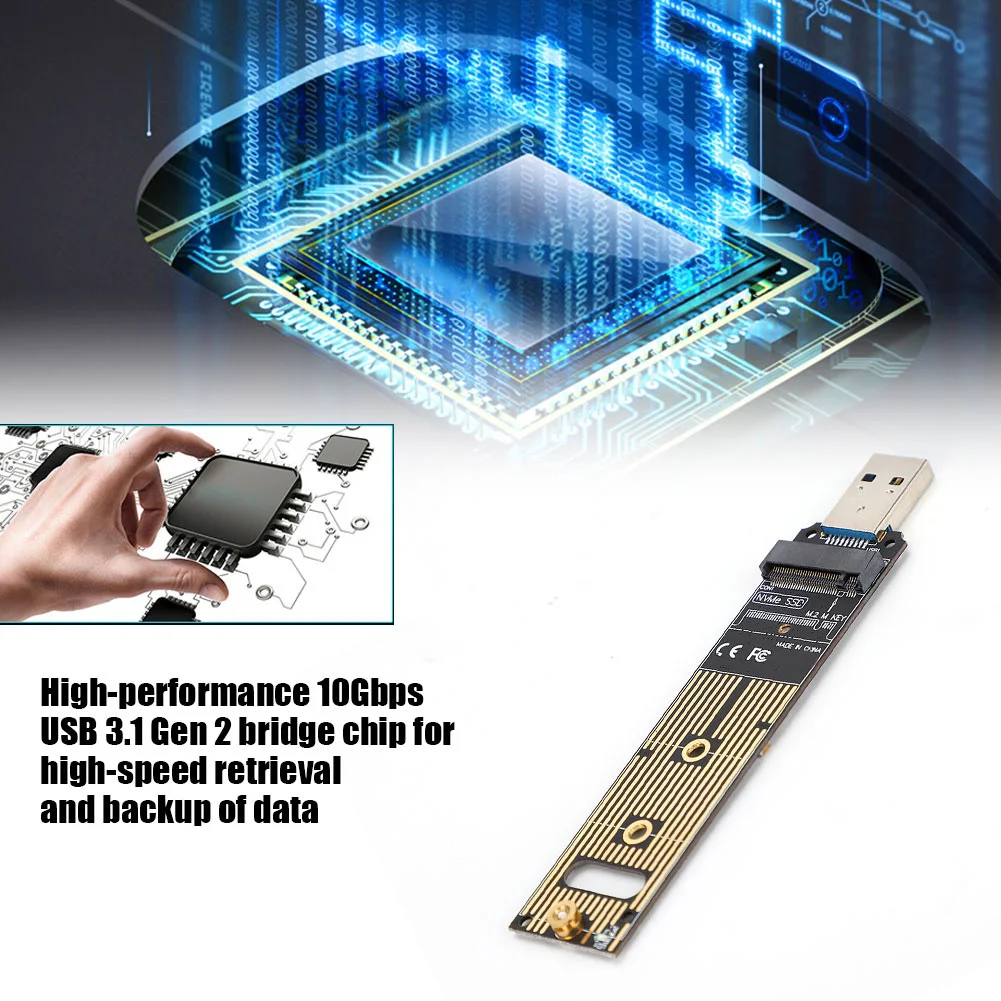 M.2 Накопитель SSD с протоколом NVME к USB адаптеру плата жесткого диска конвертерные платы SSD адаптер карта адаптер плата