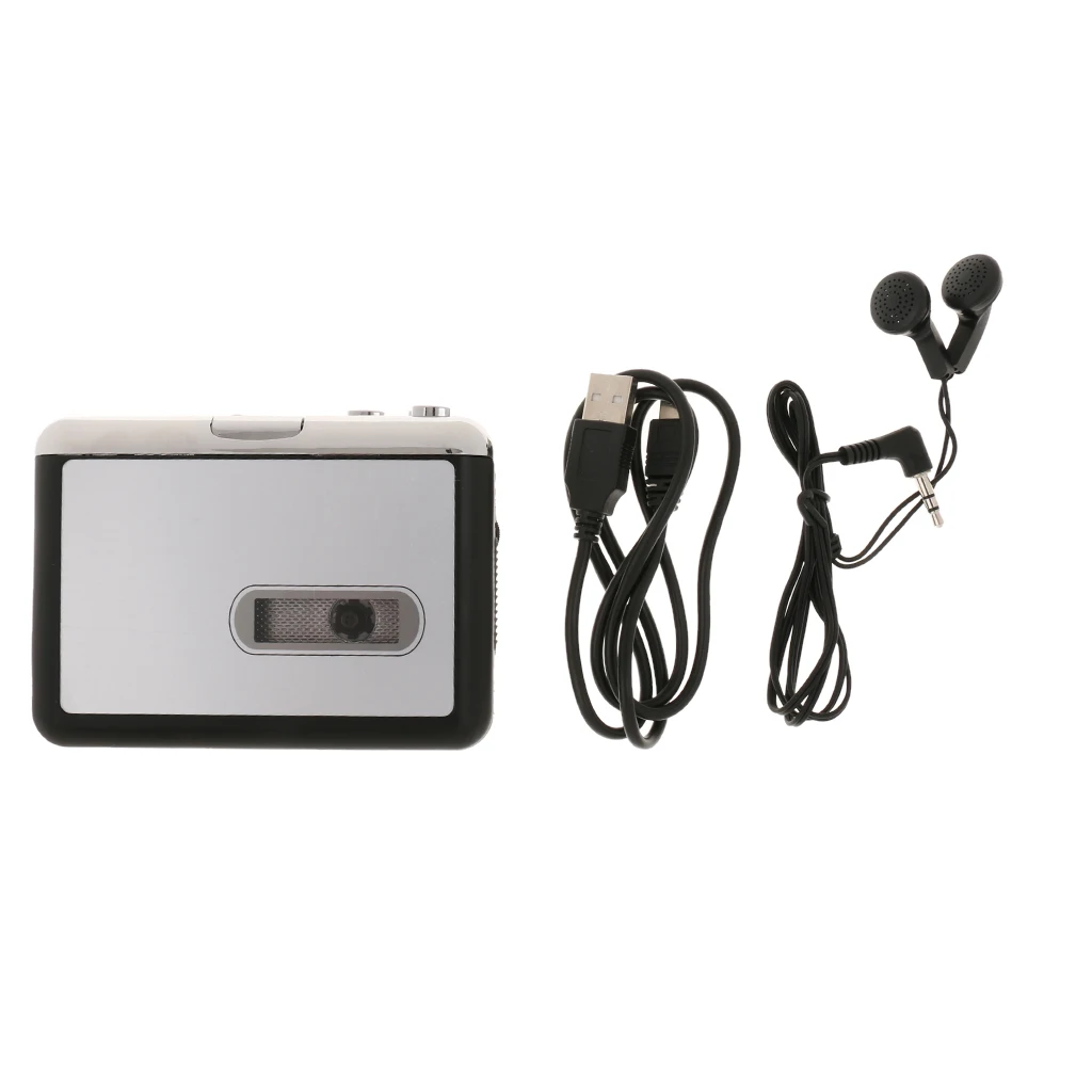 Cassette-to-MP3 Tape to PC USB CD Converter Digital Audio Aux Music Player