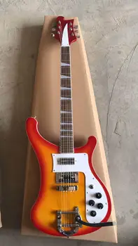 

Free Shipping Rickebbackr 325 Model Electric Guitar With Tremolo Top Quality In Sunburst 180329