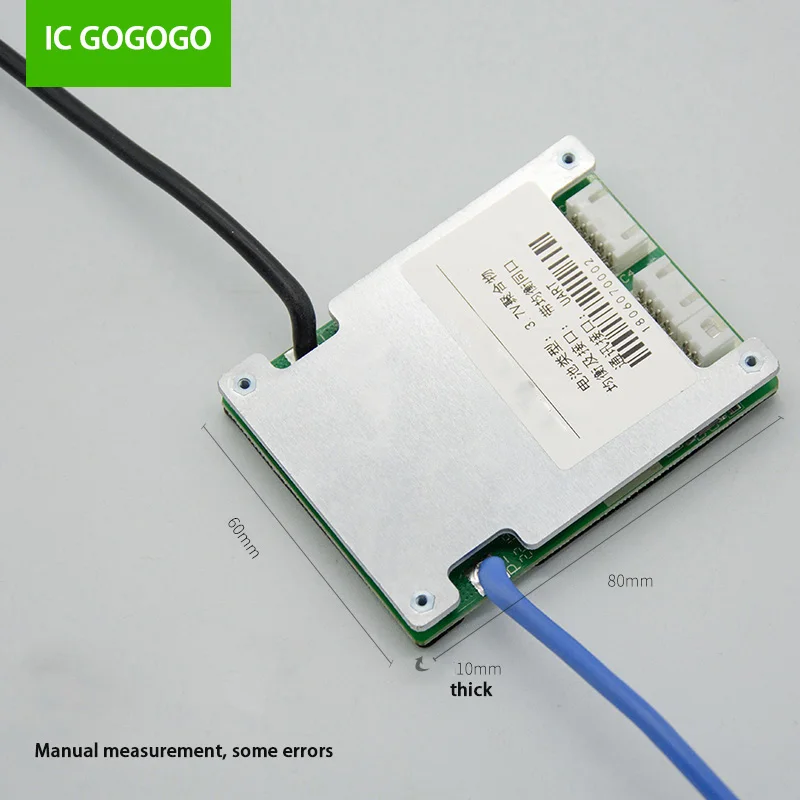 Smart BMS 3S литиевая батарея Защитная плата коммуникационная плата интерфейса UART Bluetooth APP Phone Monitor Li-Ion 12 В 60A 80A баланс для JBD