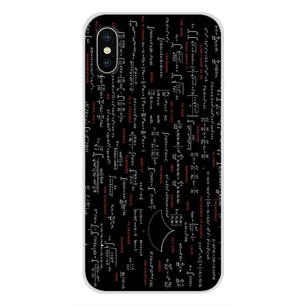 E mc2 с E = mc Математика Альберта Эйнштейна для Huawei NOVA 2 3 2i 3i Y6 Y7 Y9 премьер-профессионал GR3 GR5 Y5II Y6II силиконовый чехол - Цвет: images 8