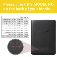 Dla Kindle Paperwhite 11th inteligentne etui malowane osłona Premium dla Kindle 10th magnetyczny twardy futerał dla Kindle Paperwhite 5/6/7th 2