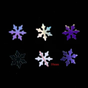 

12pcs Manicure Paillette Christmas Nail Paillette Snowflake Nail Art Paillette Manicure Sequins