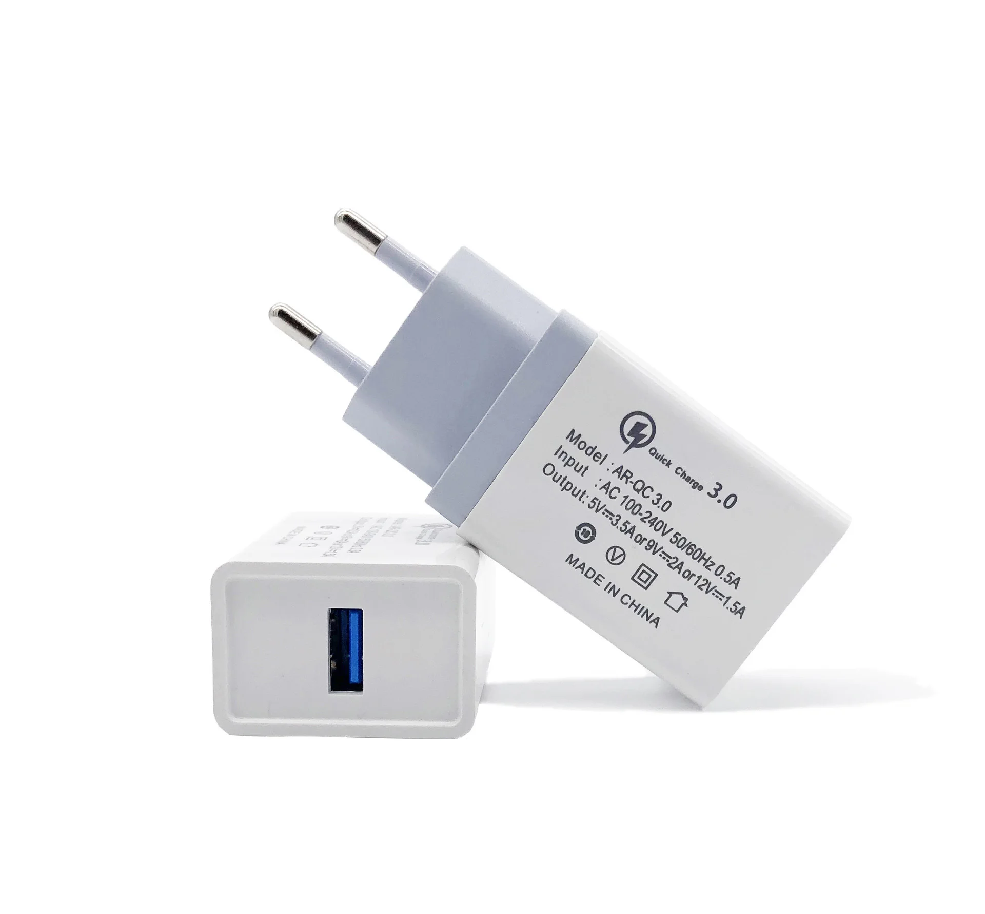 Универсальное USB зарядное устройство QC3.0 5 В/3.5A быстрое зарядное устройство портативное настенное зарядное устройство адаптер EU US разъем для Android IOS смартфон