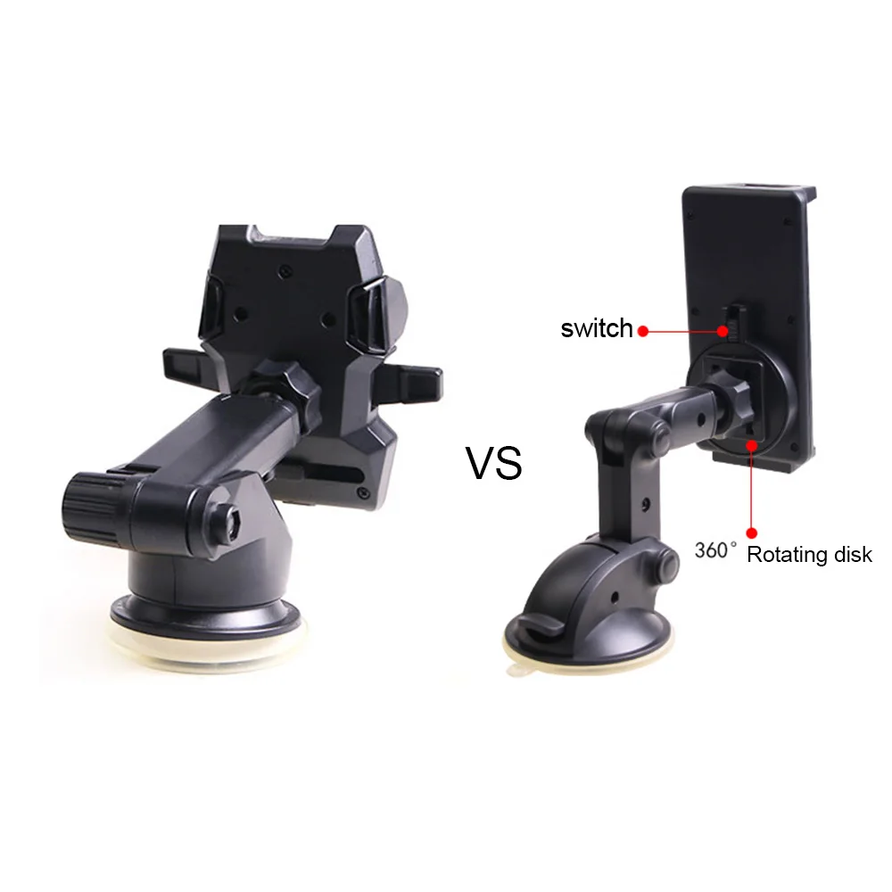 Dropshipping Car Tablet PC Bracket Large Sucker Navigation Bracket Multi-angle Support Bar Car Interior Phone Holder
