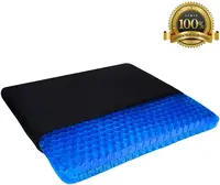 3D Breathable Chair Sitter Latex Silicone Gel Cushion Honeycomb Summer Ice Cool car Cushion Orthopedic Seat Pad Drop shiping 1