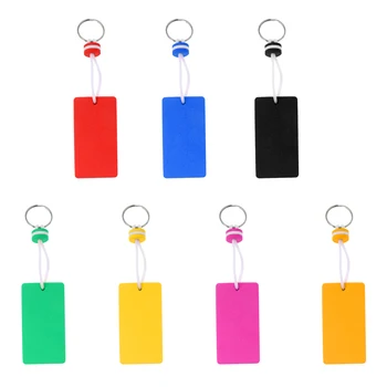 

Marine Outboard Swimming Beach Floating Key Ring Key Float Sailing Kayak Fishing Accessories- Rectangle