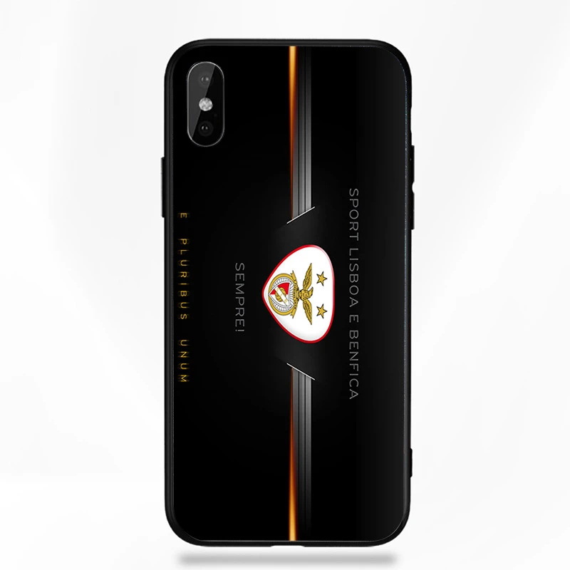 Чехол для телефона для спорта Lisboa e Benfica FC DIY Чехол рисунок для Fernades черный мягкий ТПУ чехол для iPhone XR XS MAX 8 7plus 6s 5
