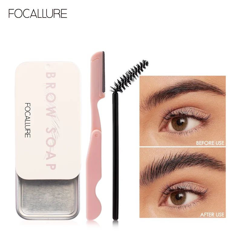 Focallure Eyebrow Gel Brows Wax Waterproof Longlasting 3d Feathery