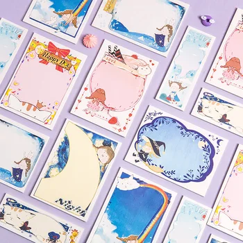 

1set/lot Memo Pads Sticky Notes Nazi and cat Paper diary Scrapbooking Stickers Office School stationery Notepad