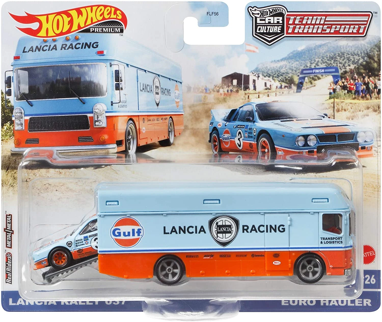 Hot Wheels Car Lancia Rally 037 Racing 