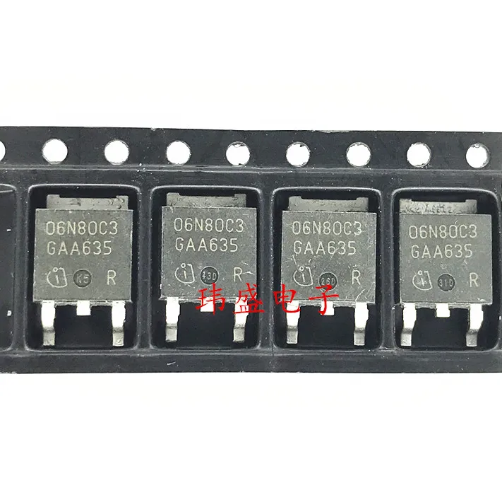 10 шт. SPD06N80C3 06N80C3-252 6A 800V