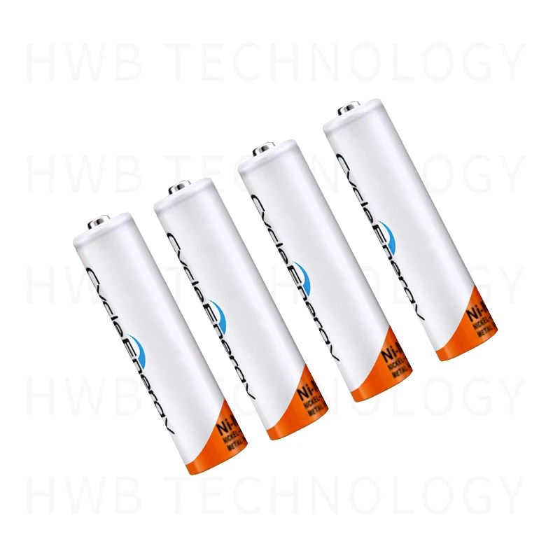 Аккумуляторы перезаряжаемые ni mh AAA HR03 3 А 1 2 в 4300 мАч 4 шт./упаковка|rechargeable