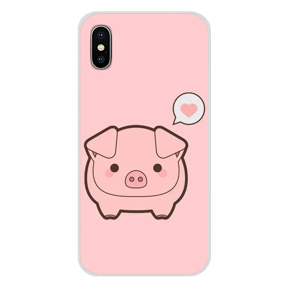 images 3 Прозрачный мягкий чехол Чехлы для Huawei NOVA 2 3 2i 3i Y6 Y7 Y9 премьер-профессионал GR3 GR5 Y5II Y6II смешной милый мягкий чехол с изображением милой свинки - Цвет: images 3