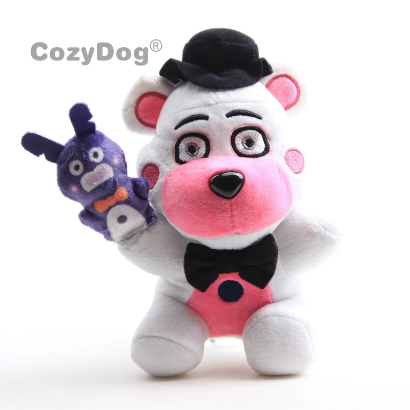 18 см Новое поступление пять ночей у Фредди 4 FNAF плюшевые игрушки милая белая лиса плюшевые игрушки кукла Peluche для детей женские подарки
