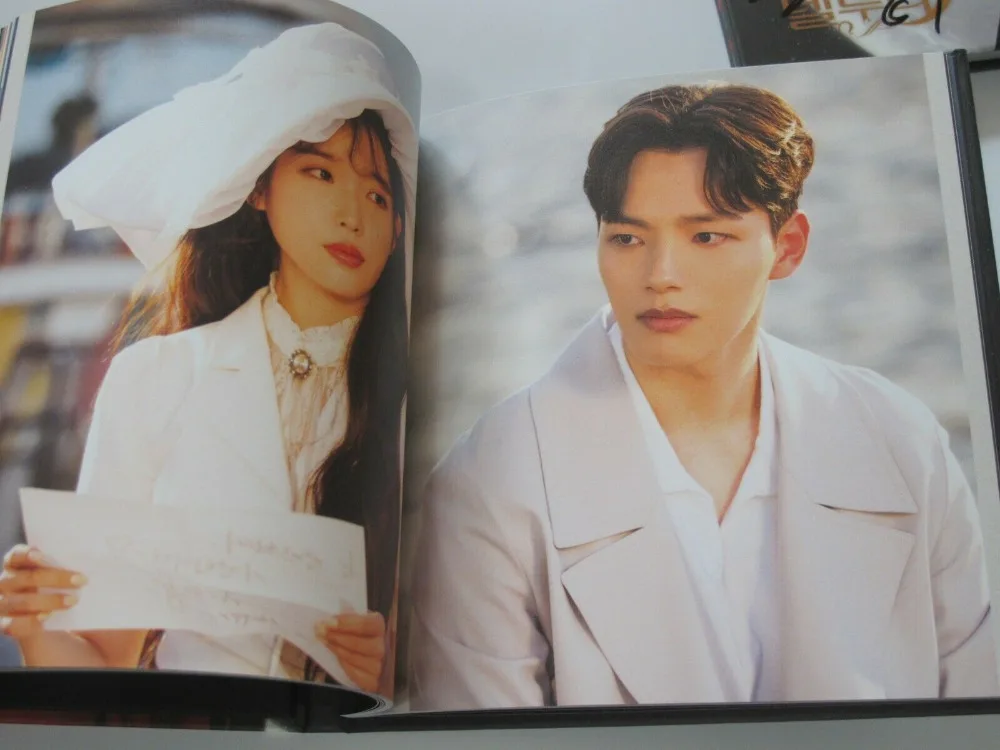 Ручная подписка IU Lee Ji Eun YeoJinGoo Autographed отель Del Luna OST K-pop 092019