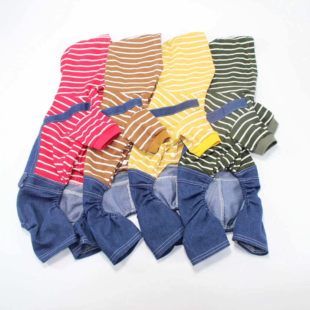 Четырехногая Пижама для домашних животных, одежда для маленьких собак, пальто, куртка, зимняя одежда для собак, французская одежда для бульдога чихуахуа, одежда для щенков